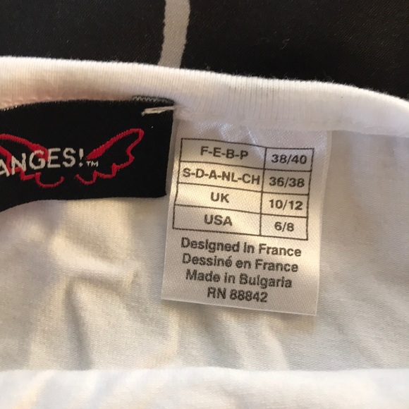 Designed in France white tank top - Picture 3 of 3